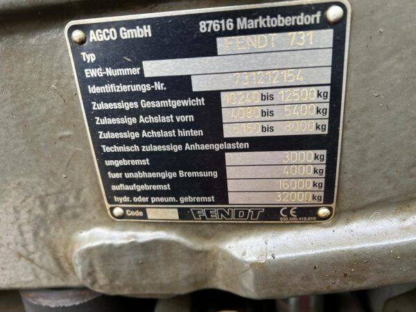 Fendt Vario 820