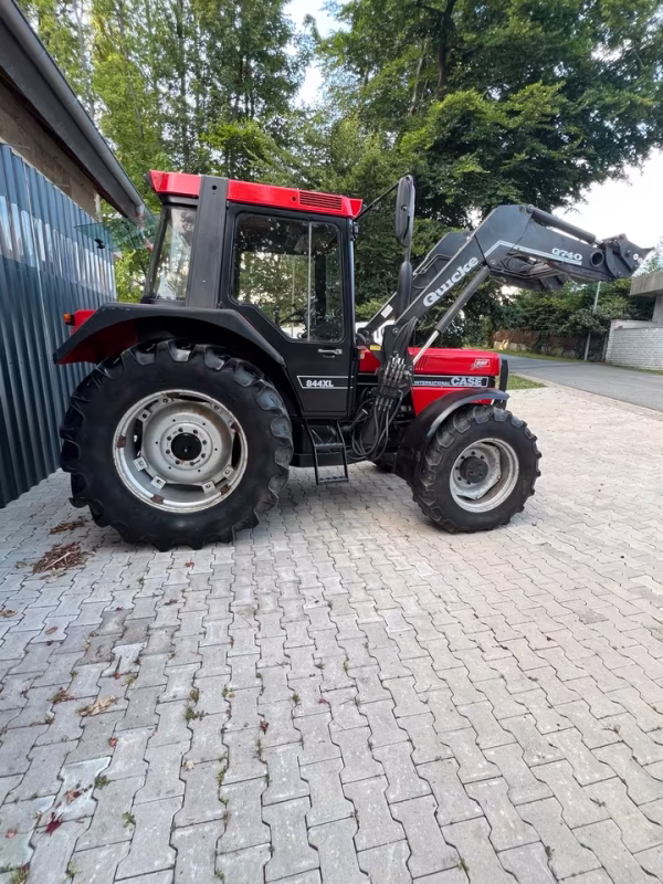 Case 844 XL mit Industriefrontlader Profi Grün Ihc Trecker