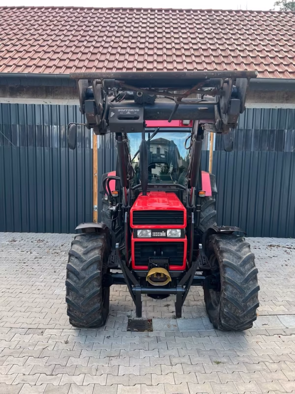 Case 844 XL mit Industriefrontlader Profi Grün Ihc Trecker
